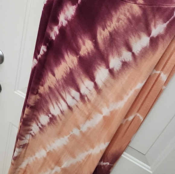 Faded Glory Tie Dye Bohemian Maxi Skirt  Size Small 4-6 - Picture 2 of 4